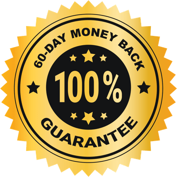 60-Day Money Back Guarantee Gold Seal